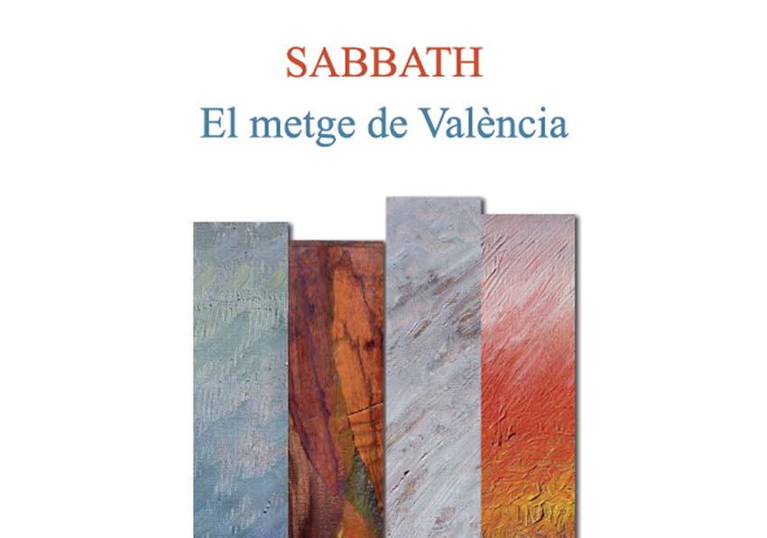 Detalle de la portada, título y cuatro barras de colores
